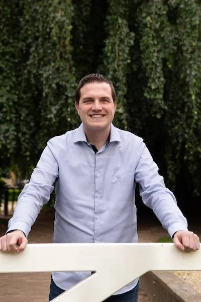 Youri Merkus neemt de plaats van Katja Jamin in de gemeenteraad in. Foto: PvdA Wijchen