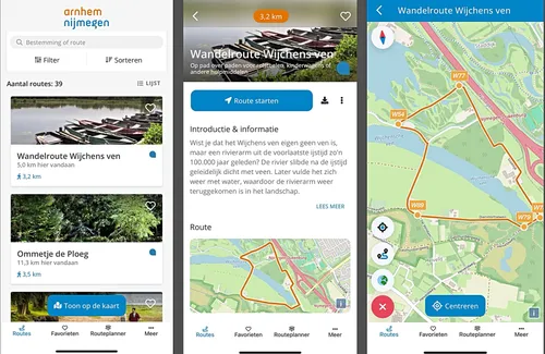 De app Op pad | Regio Arnhem Nijmegen