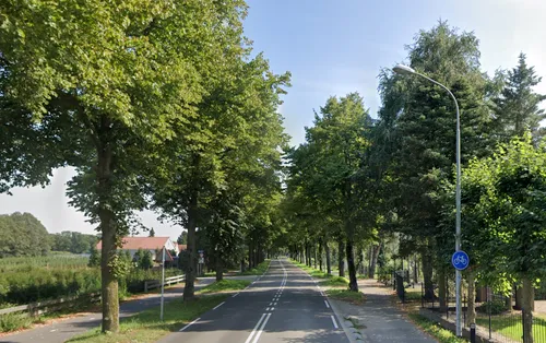 De nieuwe fietsstraat krijgt dezelfde uitstraling als de Oosterweg. Foto: Google Maps&nbsp;