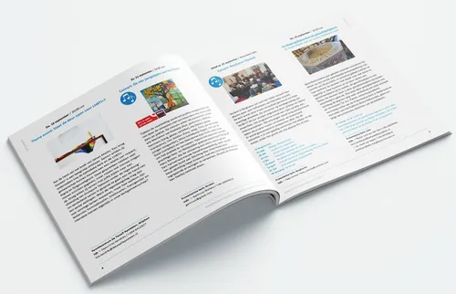 Blauw Boekje - Opengeslagen programma 2025-26