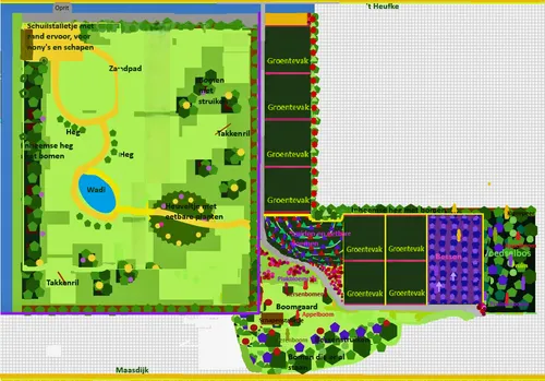 Ontwerp dijktuin de Lymen 21 januari