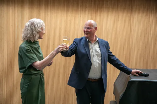 Heropening 't Mozaïek - Twan van Bronkhorst enHenriëtte Mooren - van den Boomen