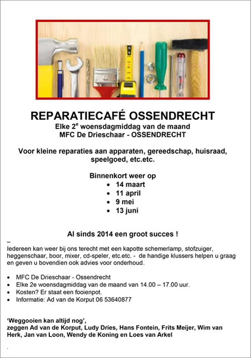 20180305 oss reparatiecafe maart1