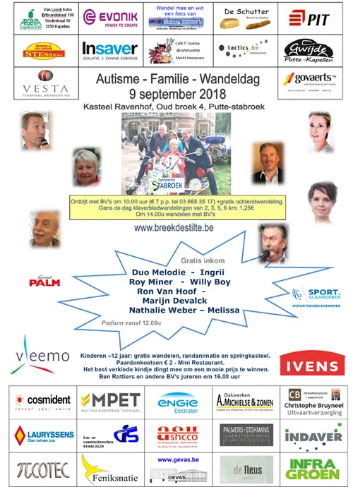 affiche met ontbijt wandeldag 2018