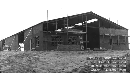 bouw kantoor en magazijnen voor de nv zuidergraanhandel