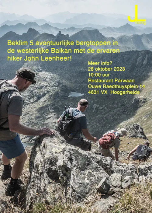 john leenheer balkan wandelingen 2024