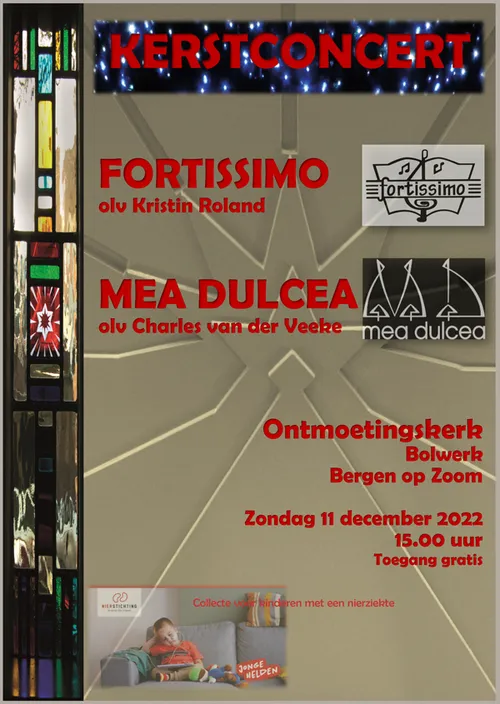 poster kerstconcert 2022