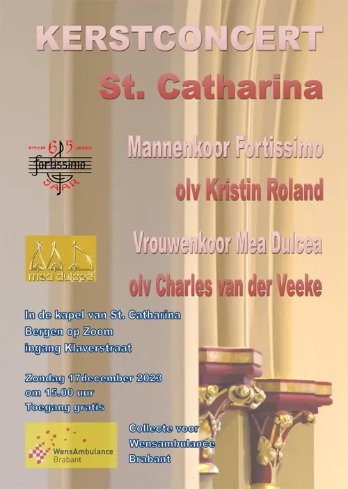 poster kerstconcert 2023