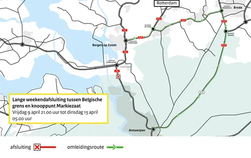 rws a4 belgische grens tot knp markiezaat1