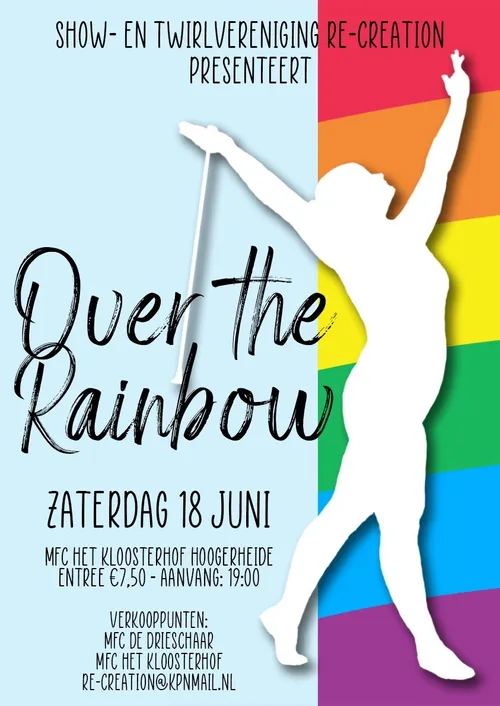 thumbnail over the rainbow poster a3