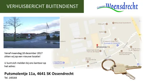 verhuisbericht buitendienst