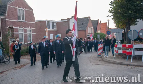 De Canadese vlag voorop<br>