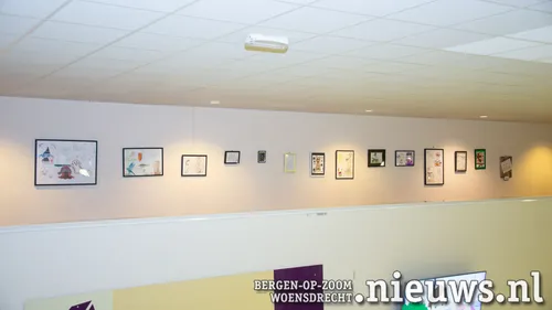 Een van de kanten van de galerij, maar er was nog veel meer te zien!<br>