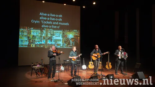 &nbsp;Crying, "Cockles and mussels"