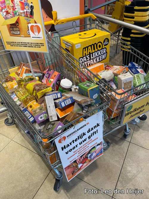 Winkelwagens vol