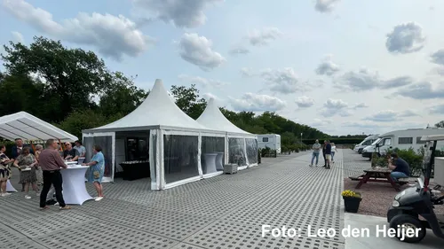 De nieuwe camperplaatsen