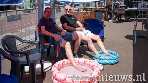 Even een beetje afkoelen