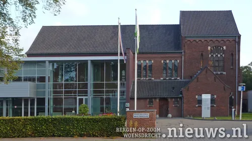 De kapel van het gemeentehuis in Hoogerheide