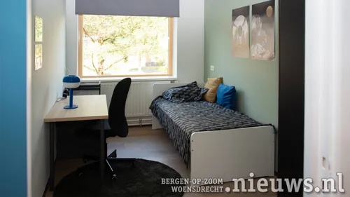 Een van de kamers in 'The Cabin'