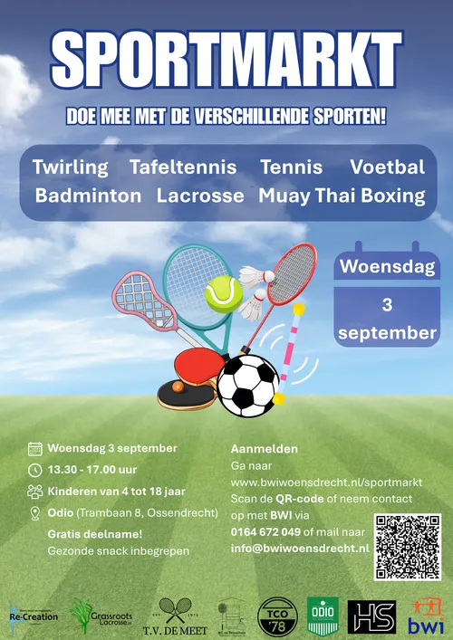 Poster Sportmarkt 2025
