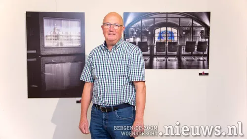 John Demmers van&nbsp;Fotoclub Click’et bij twee van zijn foto's