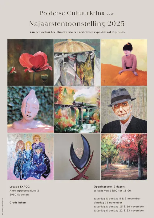 Affiche expo_2025 Polderse cultuurkring