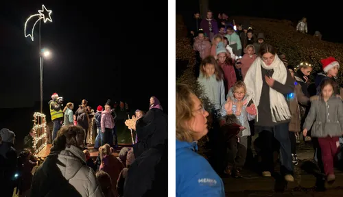 Tegenover Basisschool Fortuna&nbsp;(foto's: Leo den Heijer)
