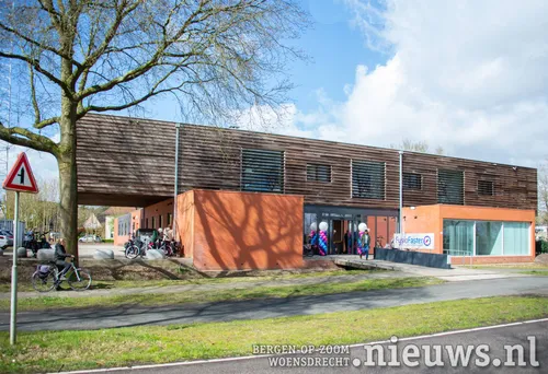 Het voormalig politiebureau aan de Sportlaan