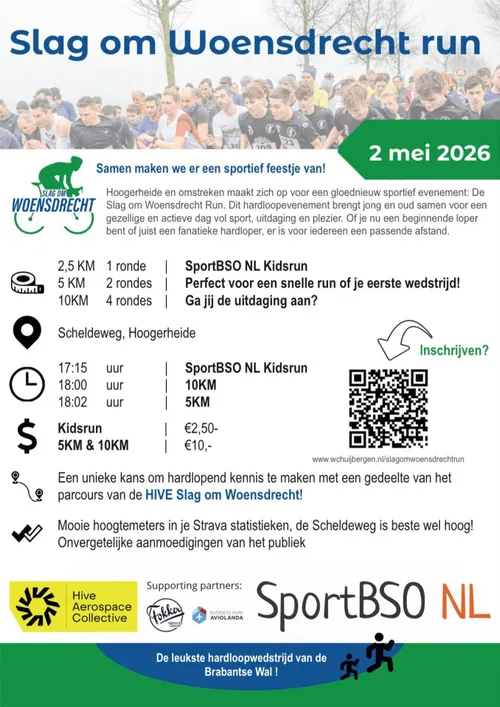 Affiche Slag pm Woensdrecht run