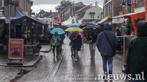 Een paraplu was wel handig met dat natte weer