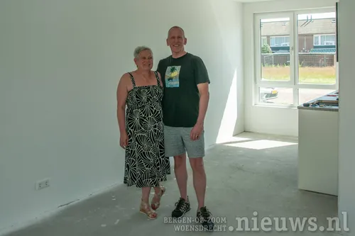 De heer en mevrouw De Bruin in hun nieuwe huis