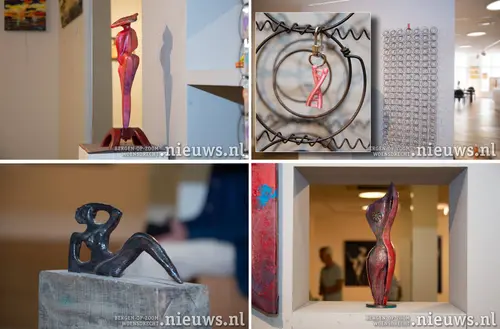 Een aantal werken van Anne-Marie
