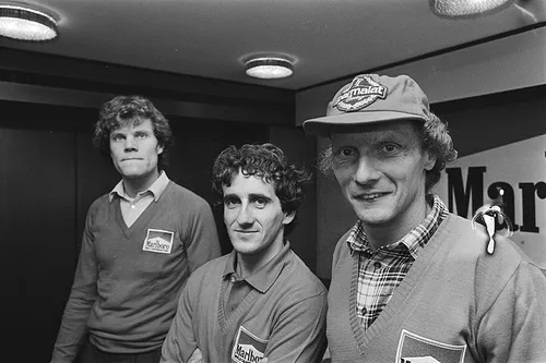 Als coureur reed Rothengatter onder meer tegen Alain Prost en Niki Lauda.