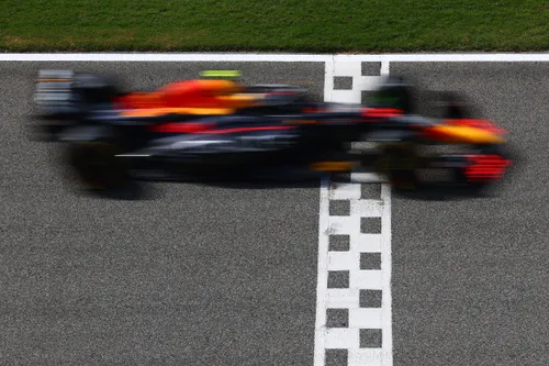 <i>Red Bull was goed onderweg op het Bahrain International Circuit.</i>