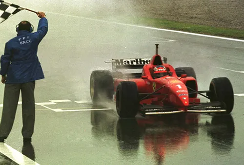 ferrari schumacher 1996 spanje