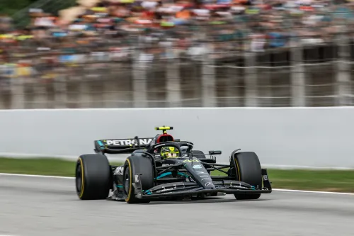<i>In Barcelona was Mercedes behoorlijk competitief, en het team hoopt de goede vorm in Silverstone te hervinden.</i>