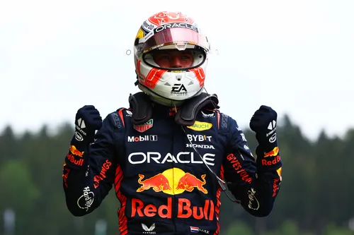 Niemand kon tippen aan de snelheid van Verstappen tijdens de Sprint Shootout. (Foto: Red Bull Content Pool/Getty Images)