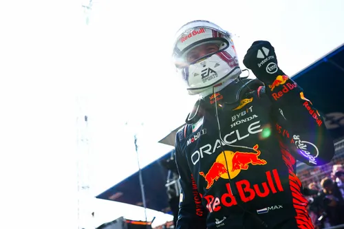 Het rondje voor poleposition leek bijna magisch te zijn. (Foto: Red Bull Content Pool/Getty Images)