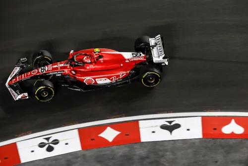 carlos sainz ferrari 12 friday lasvegas 2023