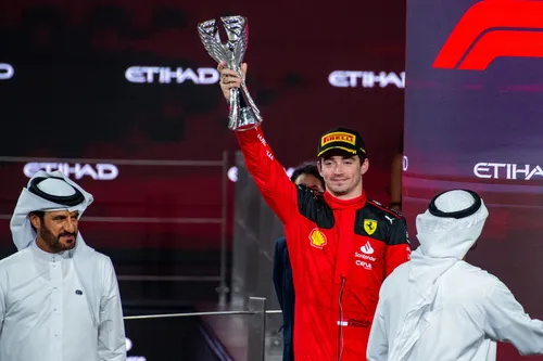 charles leclerc ferrari abu dhabi zondag 2023