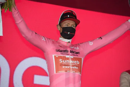 Kelderman droeg in 2020 het roze in de Giro