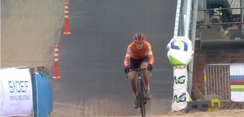 Ronhaar op het WK van 2021, dat hij winnend afsloot