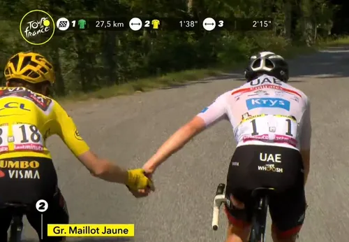 Vingegaard wacht op Pogacar