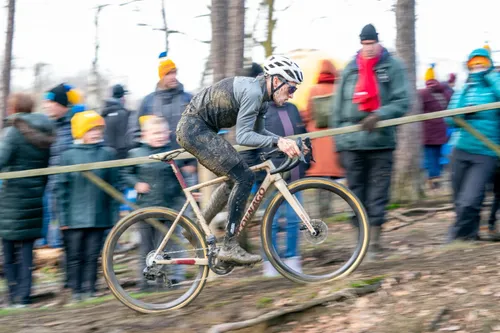 Camp on his brand new Colnago