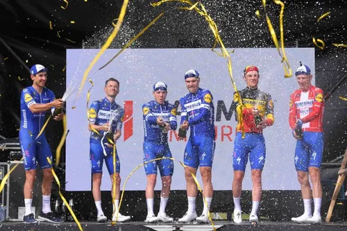 Mørkøv (pictured right) helped all sprinters at the Quick Step team to numerous victories