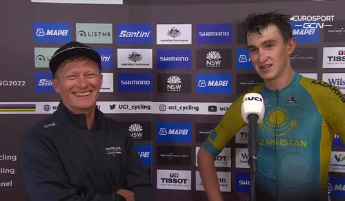 Vinokourov (left)&nbsp;