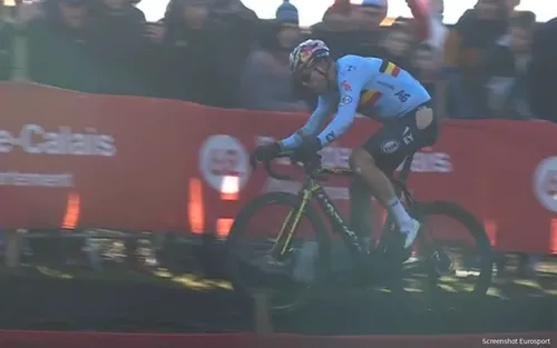 Van Aert at Cyclo-cross World Championships