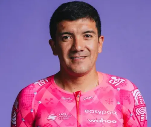 EF Education-EasyPost gave everything all day for Carapaz