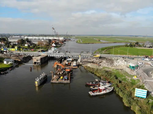 brug westknollendam provincie nh