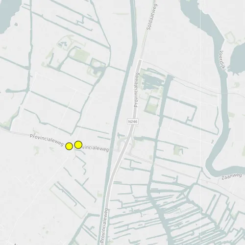 flitspalen proincialeweg krommenie